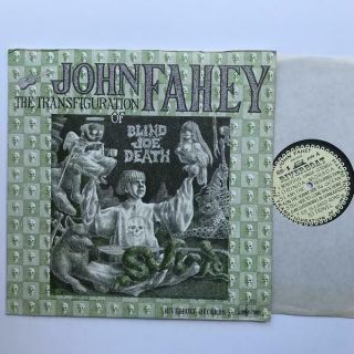 John Fahey Volume 5 The Transfiguration Of Blind Joe Death Lp Vg,  W/booklet