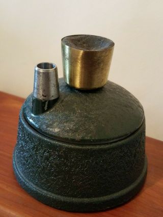 Vintage Mechanical Pencil Sharpener - Keuffel & Esser Co.  - Cast Iron - Green