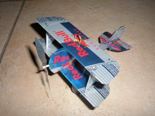 Red Bull Energy Drink Can Plane Airplane Sugar -