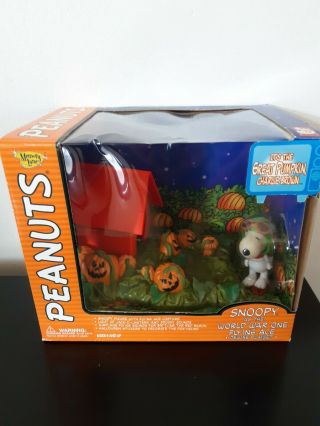 Peanuts Memory Lane Snoopy As The World War Flying Ace Deluxe Playset Figure