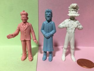 Marx Dime Store Plastic Figures Dick Tracy Newspaper Comic Characters Bo Plenty