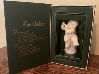 Dept 56 Winter Tales Of The Snowbabies I’ll Play You A Christmas Tune 2