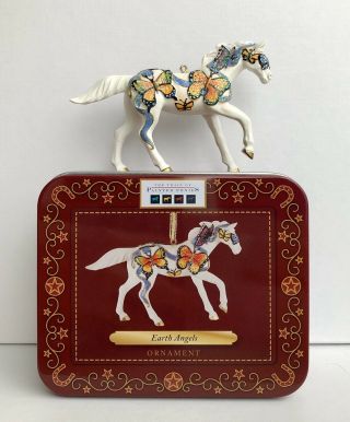 Earth Angels | The Trail Of Painted Ponies Horse Ornament In Tin Box | 4027267