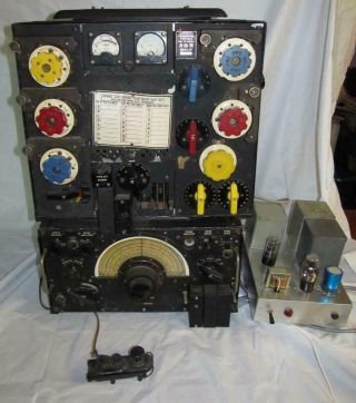 Vintage T.  1154b Transmitter R1155a Receiver & Power Supply Ww2 Lancaster Bombers