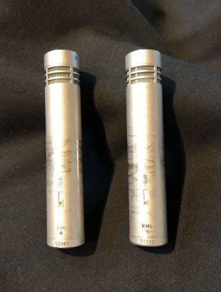 Neumann Kmi 84 Microphones,  Vintage Pair