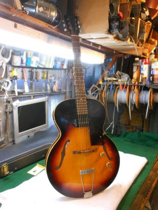 Vintage 1959/60 Gibson ES - 125 Hollowbody Electric Guitar Plays Great w/ Case 3