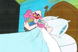 Pink Panther Production Animation Cel Pnk224