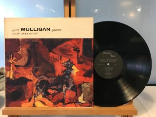 Gerry Mulligan Quarter Feat.  Chet Baker Pacific Jazz Pj1207 Usa 1955 Vg,  /vg,