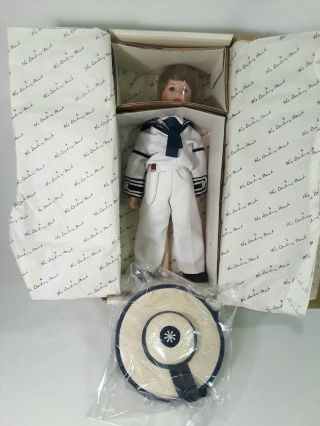 Vtg Danbury Prince William Porcelain Collectible Doll Royal Wedding 12 Inch