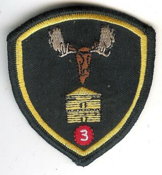 Obsolete Modern Canadian Army 3 Area Support Group Patch