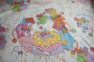 Vintage The Popples Duvet Cover,  Pillowcase Rather Be Leaping Than Sleeping