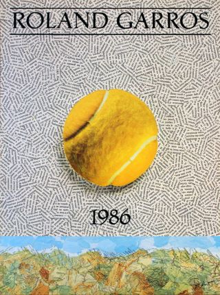 Jiri Kolar - Roland Garros French Open - 1986 Poster