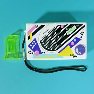 Vintage 1980s Fisher Price Pocket Rockers Mini Tape Player Plastic Clip Holder