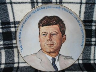 Norman Rockwell Museum " A Tribute To John F Kennedy " Collector 