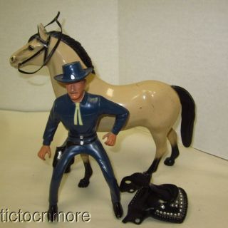 Vintage Hartland Paladin Have Gun Will Travel Richard Boone Figure & Horse