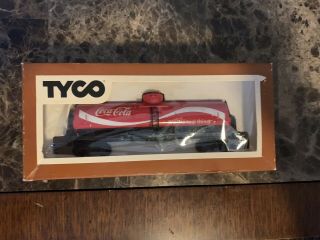 Vintage Tyco Coca Cola Train Triple Dome Tank Car Box Ho Scale 62 Foot 357f