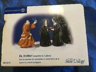 Dept 56 - 55137 Oh,  Brother The Snow Village