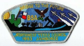 Boy Scout Northwest Texas Council 1993 National Jamboree Silver Bdr Jsp/csp/sap