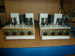 Pair Vintage Electro - Voice Ev A - 20 - C A - 20c A20c Circlotron Mono Amplifiers Amps