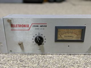 Vintage Urei Teletronix La - 2a Leveling Amplifier (1966 Silver Face) Serial 1411
