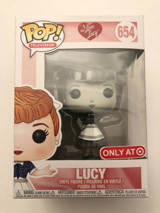 I Love Lucy Funko Pop Black And White Target Exclusive
