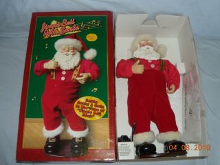 Jingle Bell Rock Santa Animated Dancing Rock N Roll Santa (1998)