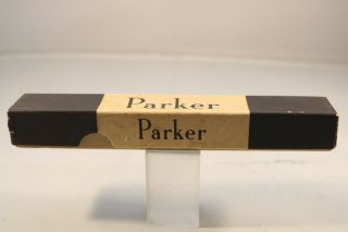 Vintage (c1940) Parker Cardboard Case,  Single Pen