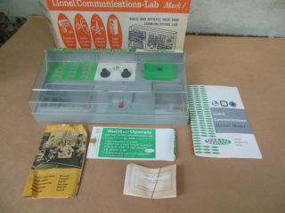 Lionel Communications Lab Mark 1 3270 Electronics Radio Kit Telegraph