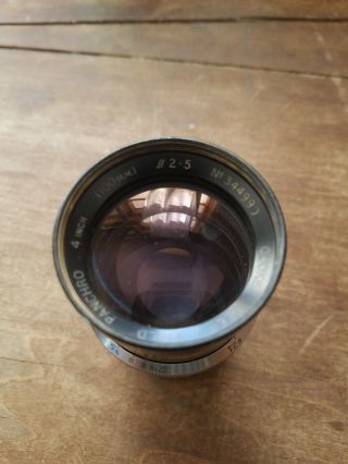 Vintage Cooke Deep Field Panchro 4 Inch (100mm) 2.  5 No.  344990.  Taylor.  Fungus 2