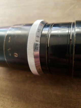 Vintage Cooke Deep Field Panchro 4 Inch (100mm) 2.  5 No.  344990.  Taylor.  Fungus 3