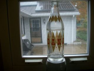 Dana - Cleveland,  Oh - Acl Crown Top Soda Bottle (bottled By Coca Cola