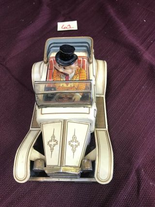 Vintage Alps Tin Toy Gooney Car Battery Operated Made in Japan 1950s 3