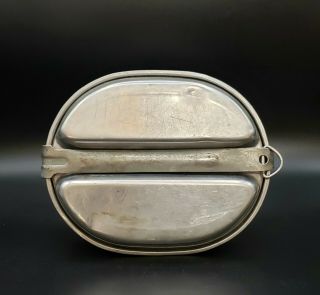 Ww2 Us Army Issue Mess Kit Us Ea Co 1944 Stainless Steel