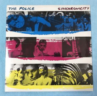 The Police Synchronicity 1983 Usa Vinyl Album A&m Sp 3735