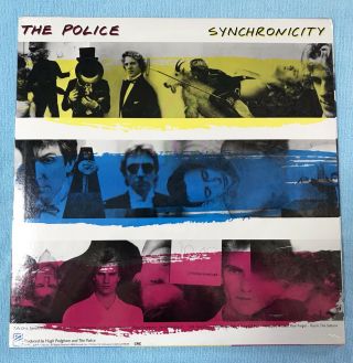 THE POLICE SYNCHRONICITY 1983 USA VINYL ALBUM A&M SP 3735 2