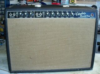 Fender Vibrolux Reverb Amp - Vintage,  No Logo - All - No Issues - Collectible