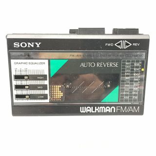 Vintage Sony Fm/am Walkman Cassette Player Wm - F18/f28 Japan - B14