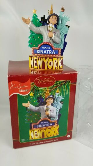 Carlton Cards Frank Sinatra York Musical Christmas Ornament Decoration