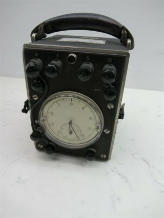 Westinghouse Type Cp Portable Watthour Meter Steampunk Lab Vintage