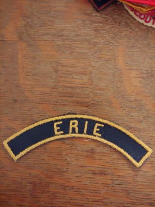 Boy Scout Bsa Erie Blue Gold Community Strip Order Arrow Nj National Jamboree