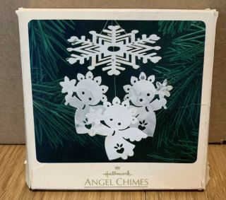 Hallmark 1982 Keepsake Christmas Ornament Angel Chimes