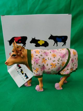 2000 Cow Parade 9129 " Early Show " Cow Figurine Buy Westland Giftware