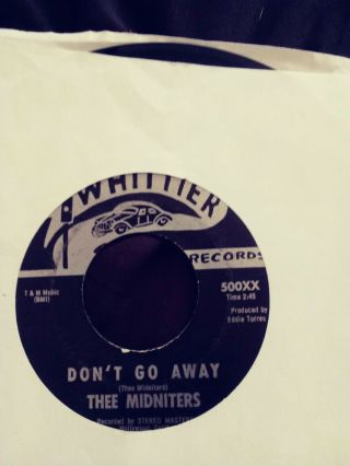 Northern Soul 45 - Thee Midniters - Love Special Delivery Don 
