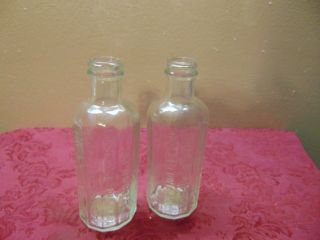Vintage 12 Sided Bottle - Atwoods Jaundice Bitters - Exc.  Cond.  - 6.  25 " High - Exc.  Vtg