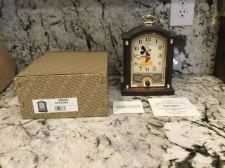 Vintage Seiko Disney Mickey Mouse Musical Alarm Clock,  Cond W Box