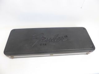 Vintage Fender Usa Strat Black Hardshell Case