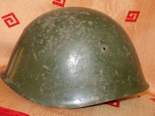 Wwii Italian Type Steel Combat Helmet M33