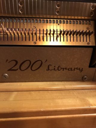 Vintage Seeburg Select O Matic 200 Library - And Sounds Great 3