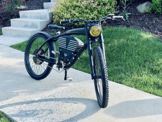 2018 Vintage Electric Scrambler S Electric Bike With Race Mode