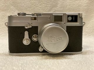 Vintage Leica M3 - 757560 35mm Ernst Leitz Wetzlar Germany Camera Set 2